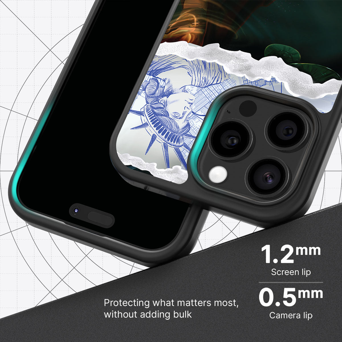 What is Liberty - iPhone 15 Pro Max Case #case type_core (magsafe), #case type_core (non magsafe)