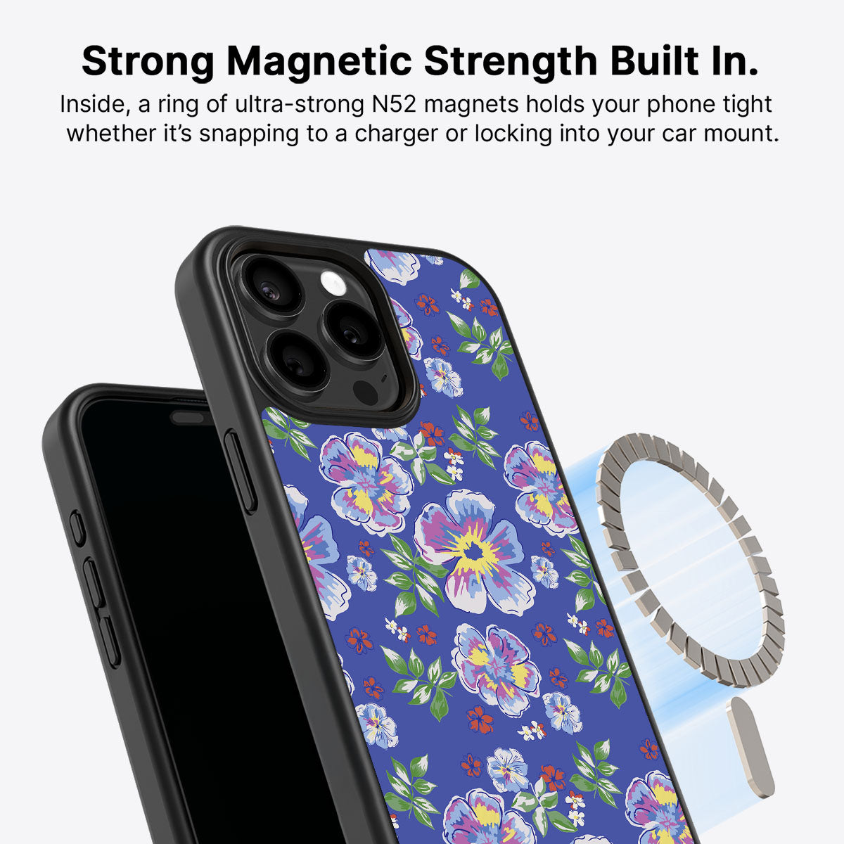 Wild Ditsy - iPhone 15 Pro Max Case #case type_core (magsafe)