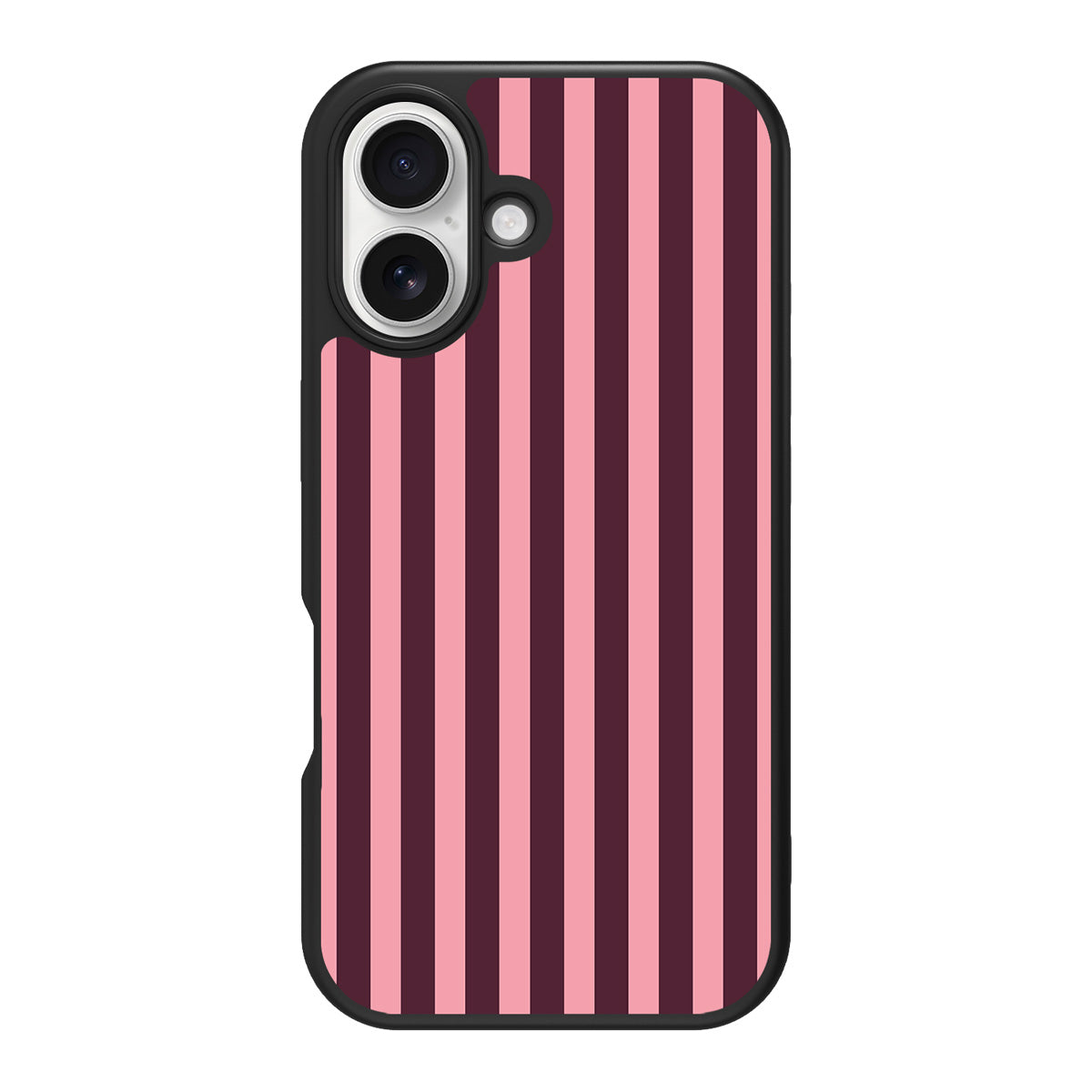 Candy Column design back view – iPhone 16 case