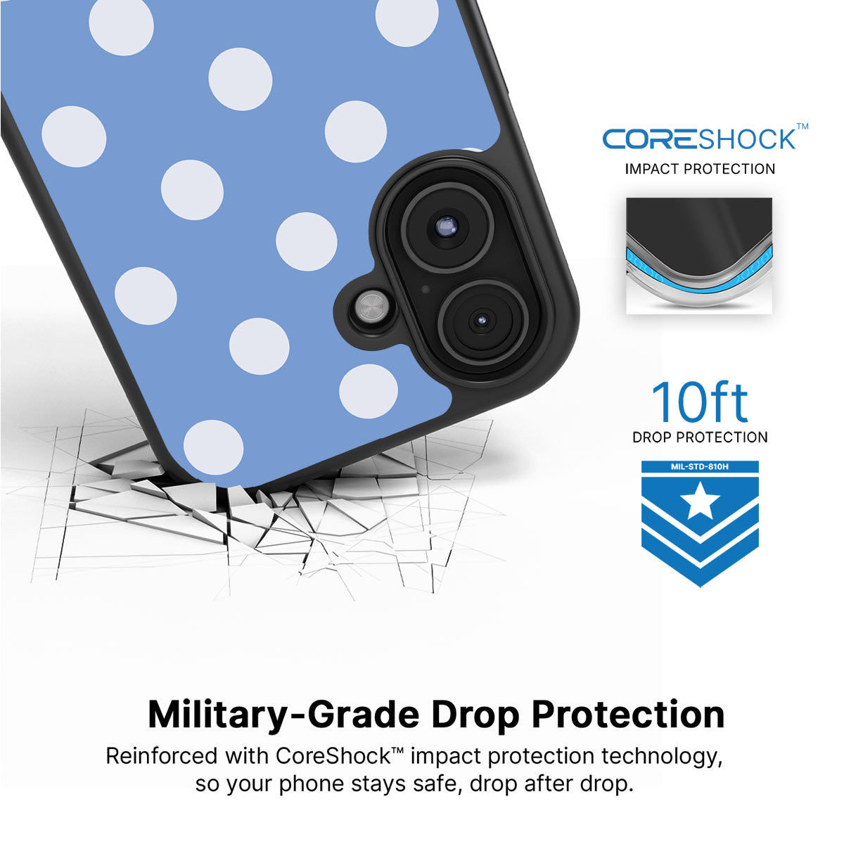 Cloud Blue - iPhone 16 Case #case type_core (magsafe), #case type_core (non magsafe)