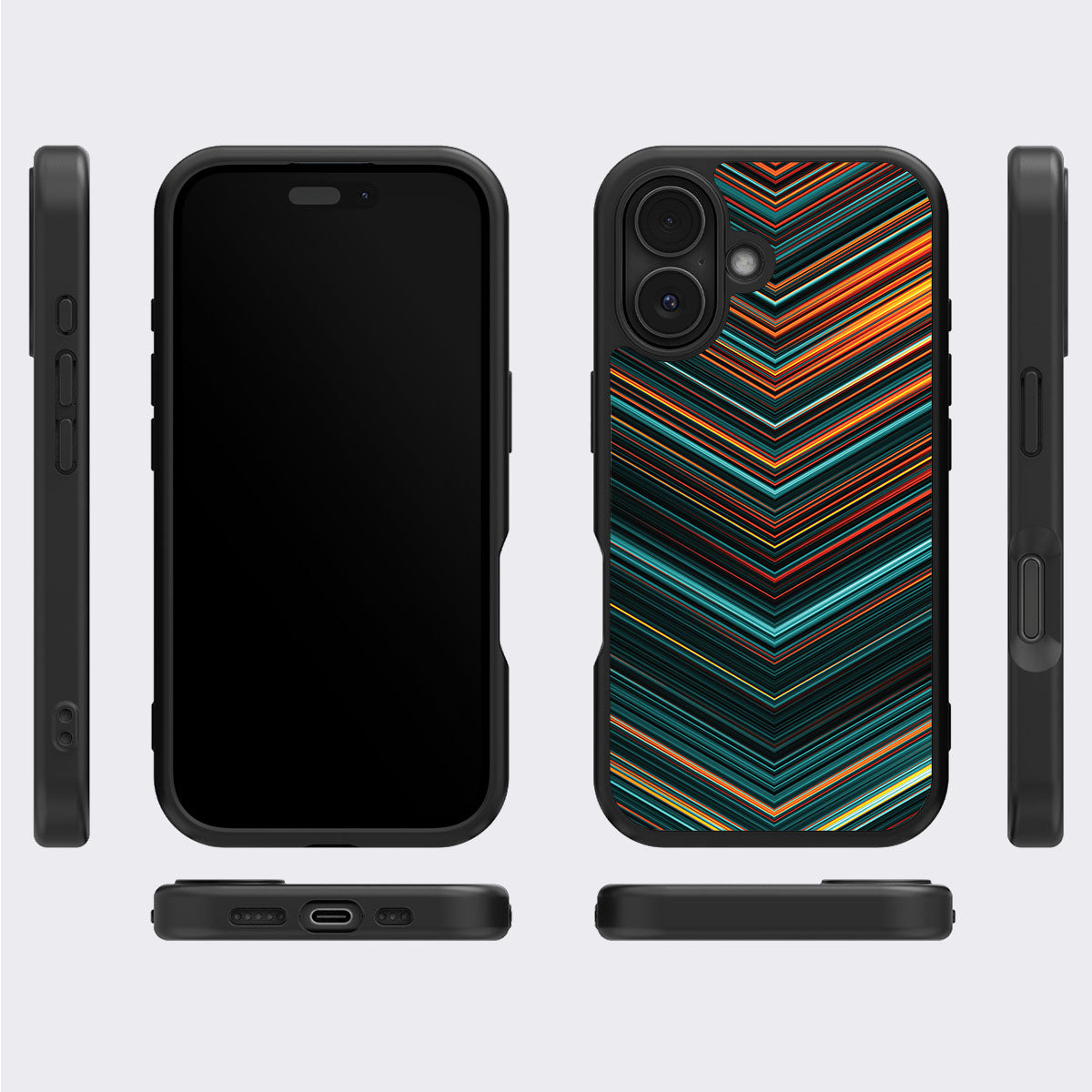 Deep Tech - iPhone 16 Case #case type_core (magsafe), #case type_core (non magsafe)