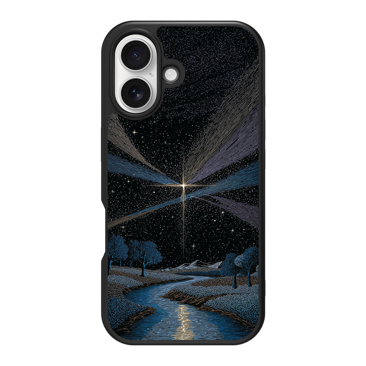 iPhone 16 Case with MagSafe – Falling Star