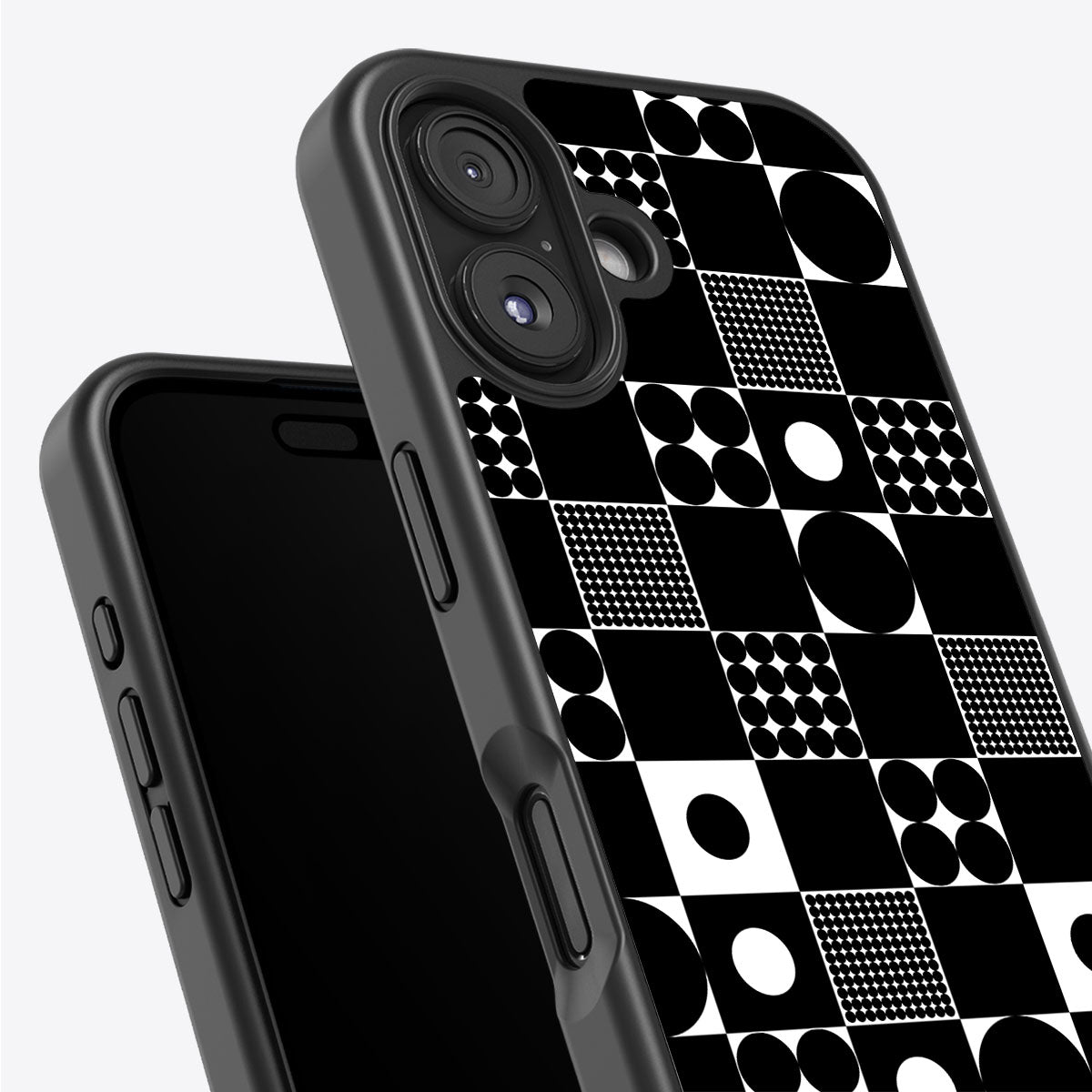Grid and Orb - iPhone 16 Case #case type_core (non magsafe)
