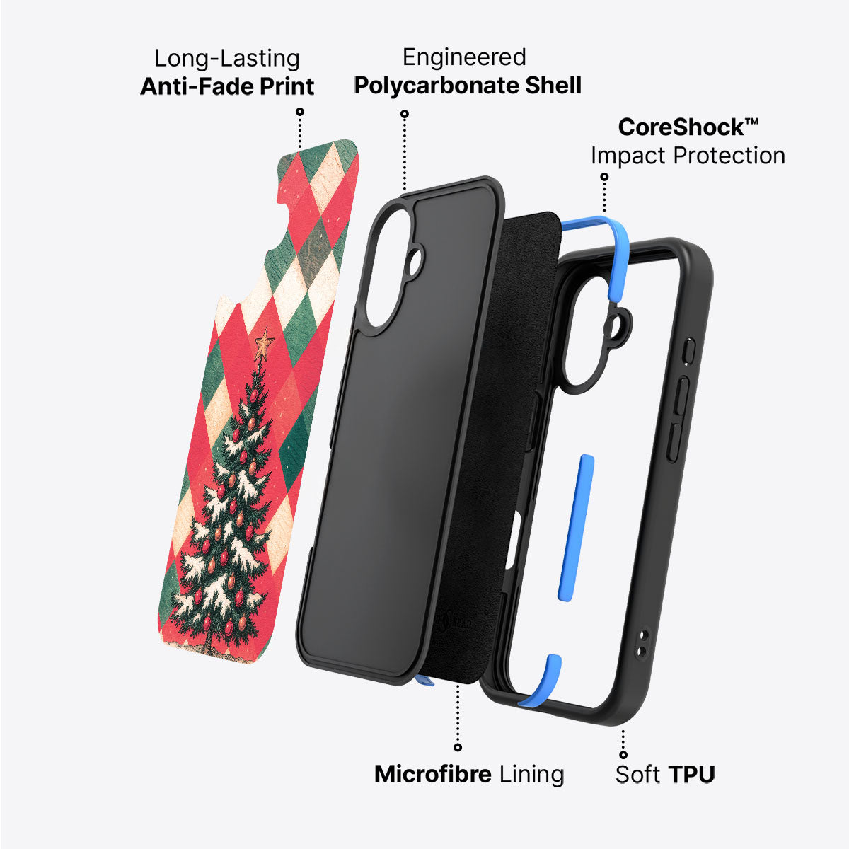 Heritage Christmas - iPhone 16 Case #case type_core (non magsafe)
