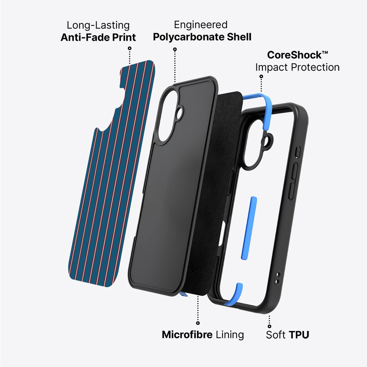 Heritage Schools - iPhone 16 Case #case type_core (non magsafe)