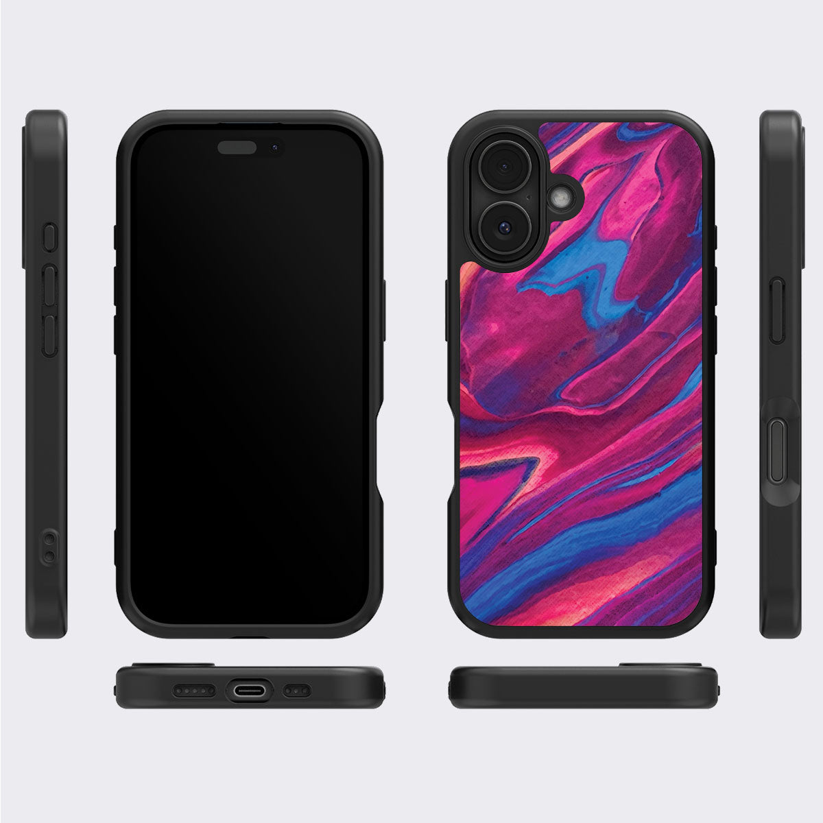 Luminous Lava - iPhone 16 Case, #case type_core (magsafe), #case type_core (non magsafe)