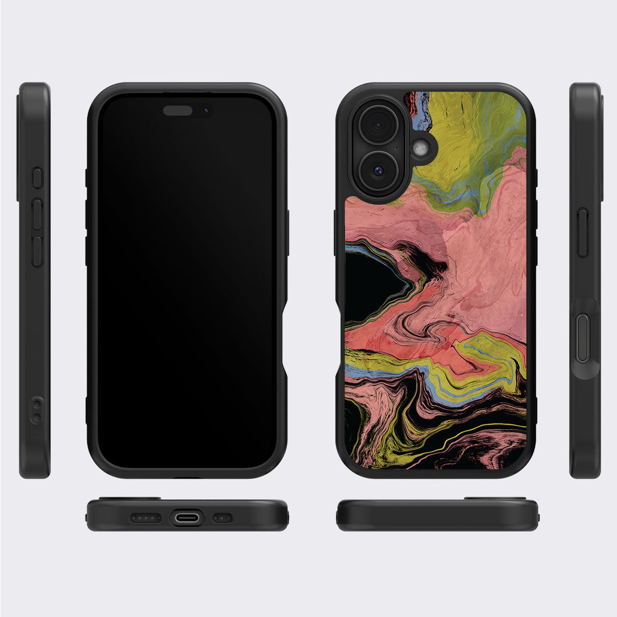 Melting Icecream - iPhone 16 Case, #case type_core (magsafe), #case type_core (non magsafe)