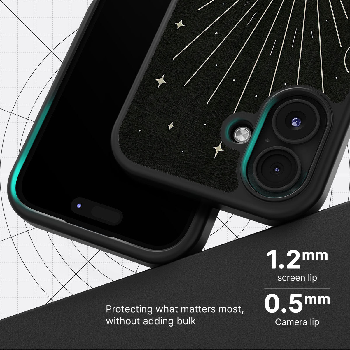 Moon Energy - iPhone 16 Case #case type_core (magsafe), #case type_core (non magsafe)