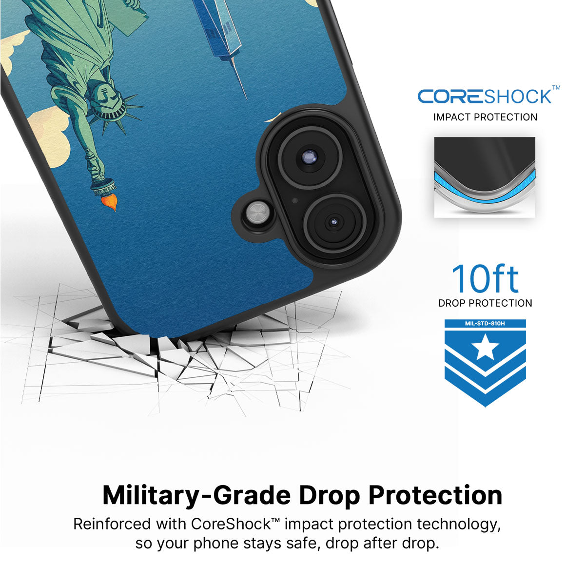 Newyork - iPhone 16 Case #case type_core (magsafe), #case type_core (non magsafe)