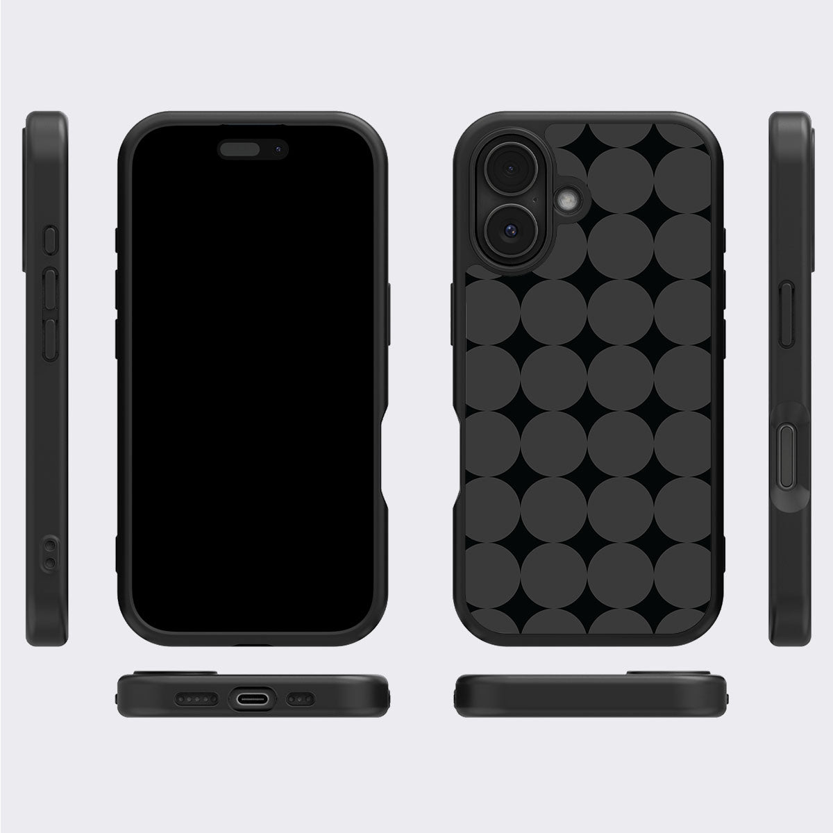 Night Eclipse - iPhone 16 Case #case type_core (magsafe), #case type_core (non magsafe)