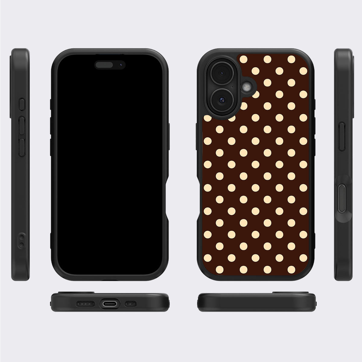 Nutty Choco - iPhone 16 Case #case type_core (magsafe), #case type_core (non magsafe)