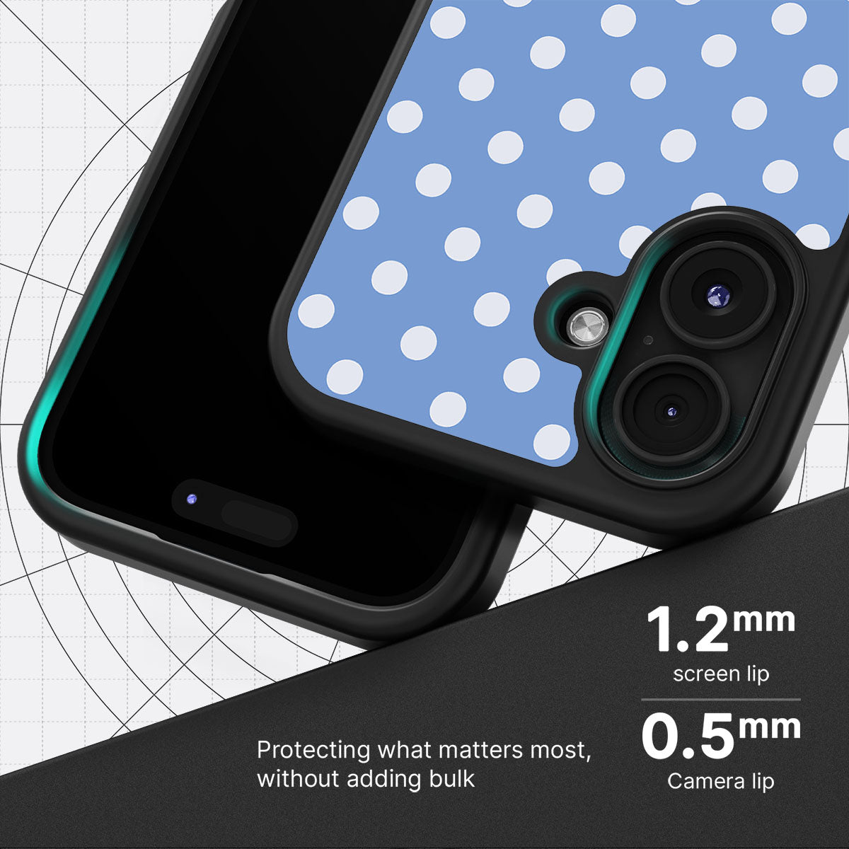 Pasty Twister - iPhone 16 Case #case type_core (magsafe), #case type_core (non magsafe)