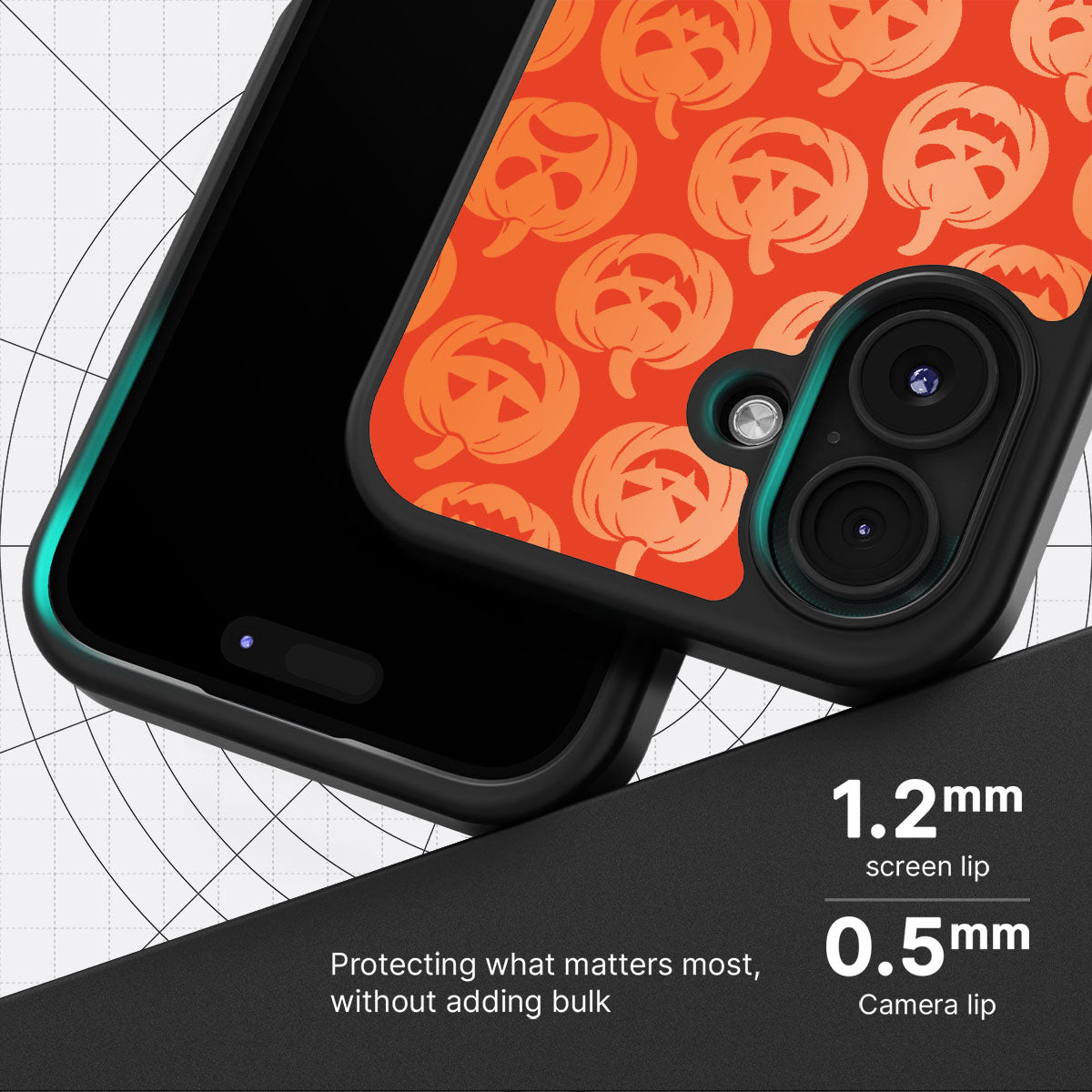 Pumpkin Parade - iPhone 16 Case #case type_core (magsafe), #case type_core (non magsafe)