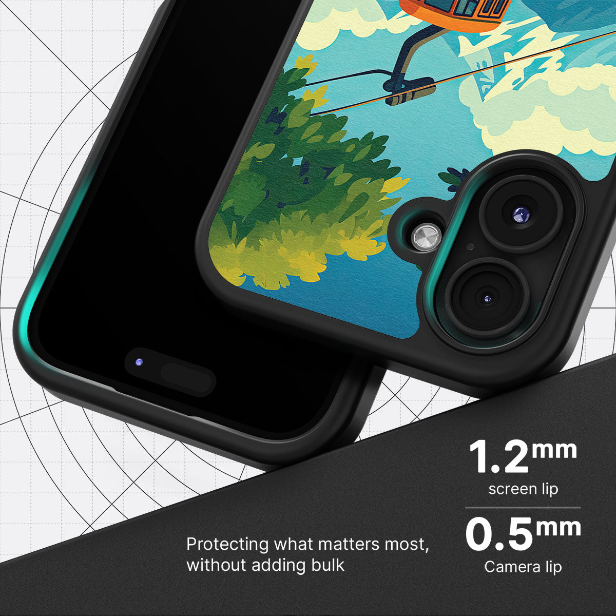 Queenstown - iPhone 16 Case #case type_core (magsafe), #case type_core (non magsafe)