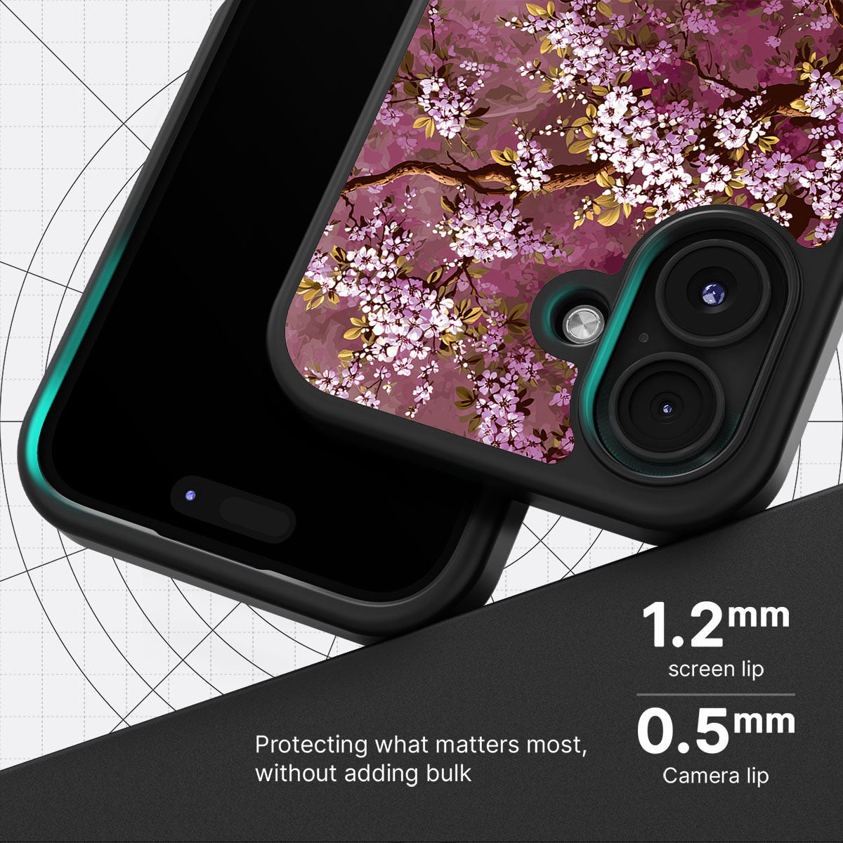 Rose Whisper - iPhone 16 Case #case type_core (magsafe), #case type_core (non magsafe)