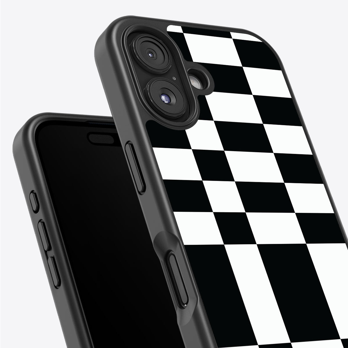 Skewed Checks - iPhone 16 Case  #case type_core (non magsafe)
