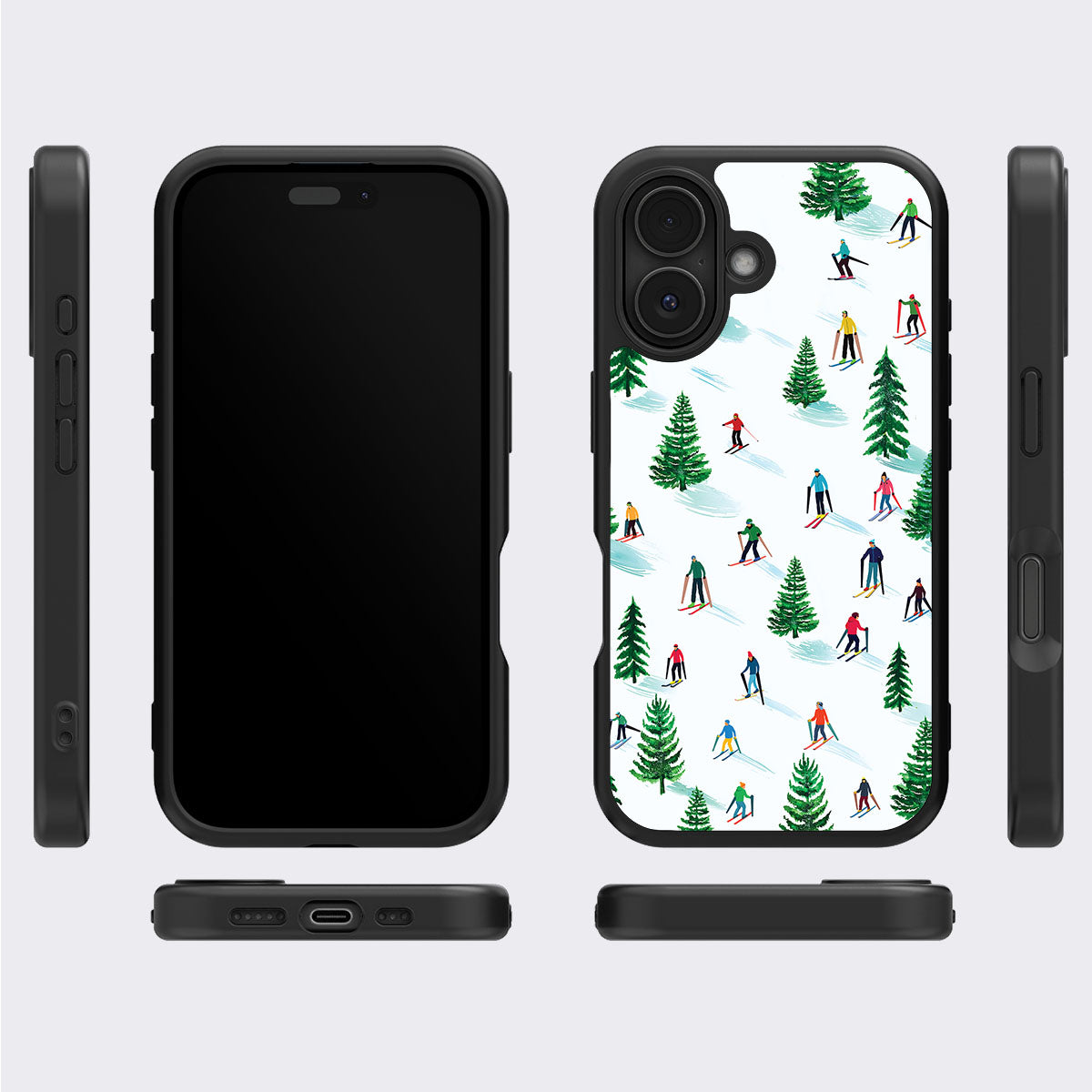 Ski Club - iPhone 16 Case #case type_core (magsafe), #case type_core (non magsafe)