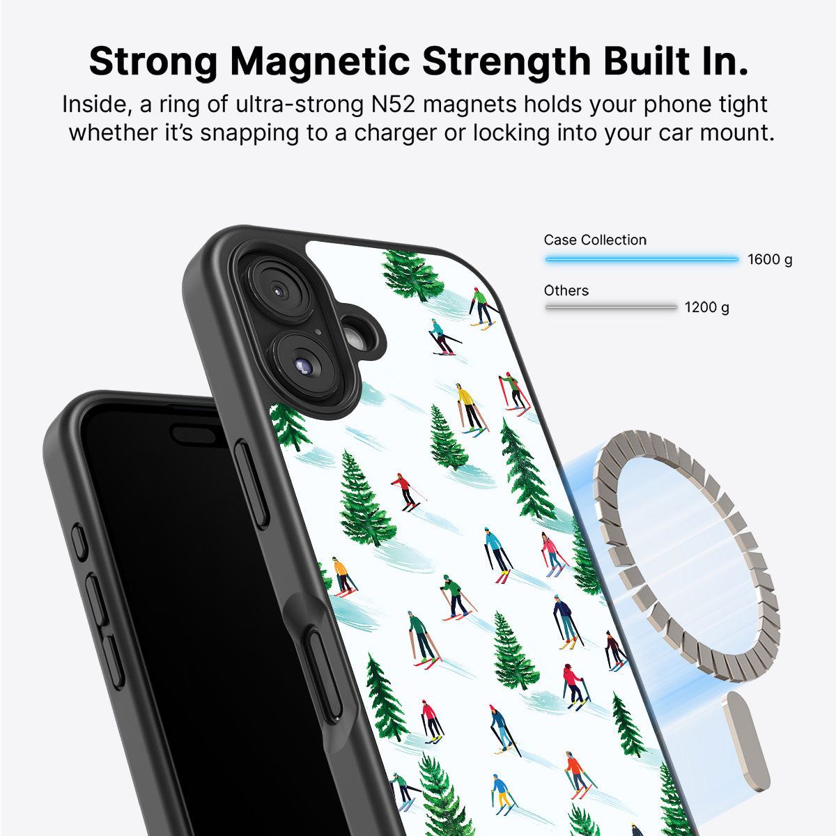 Ski Club - iPhone 16 Case #case type_core (magsafe)