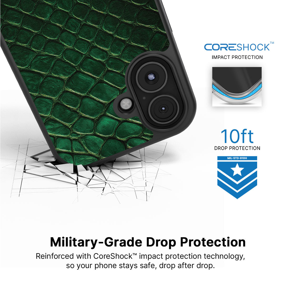 Slytherin Senses - iPhone 16 Case  #case type_core (magsafe), #case type_core (non magsafe)