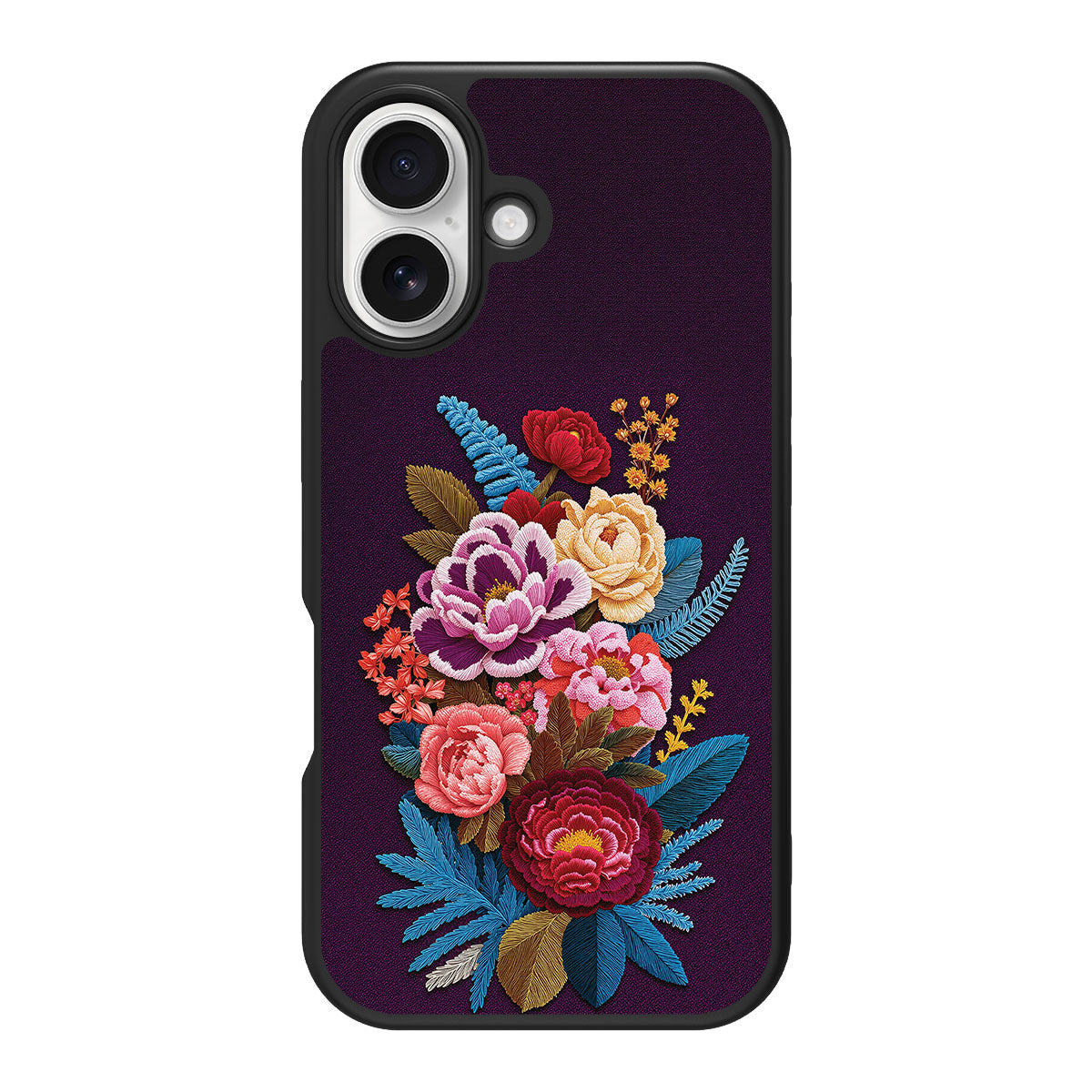 iPhone 16 Plus Case with MagSafe – Baroque Bloom