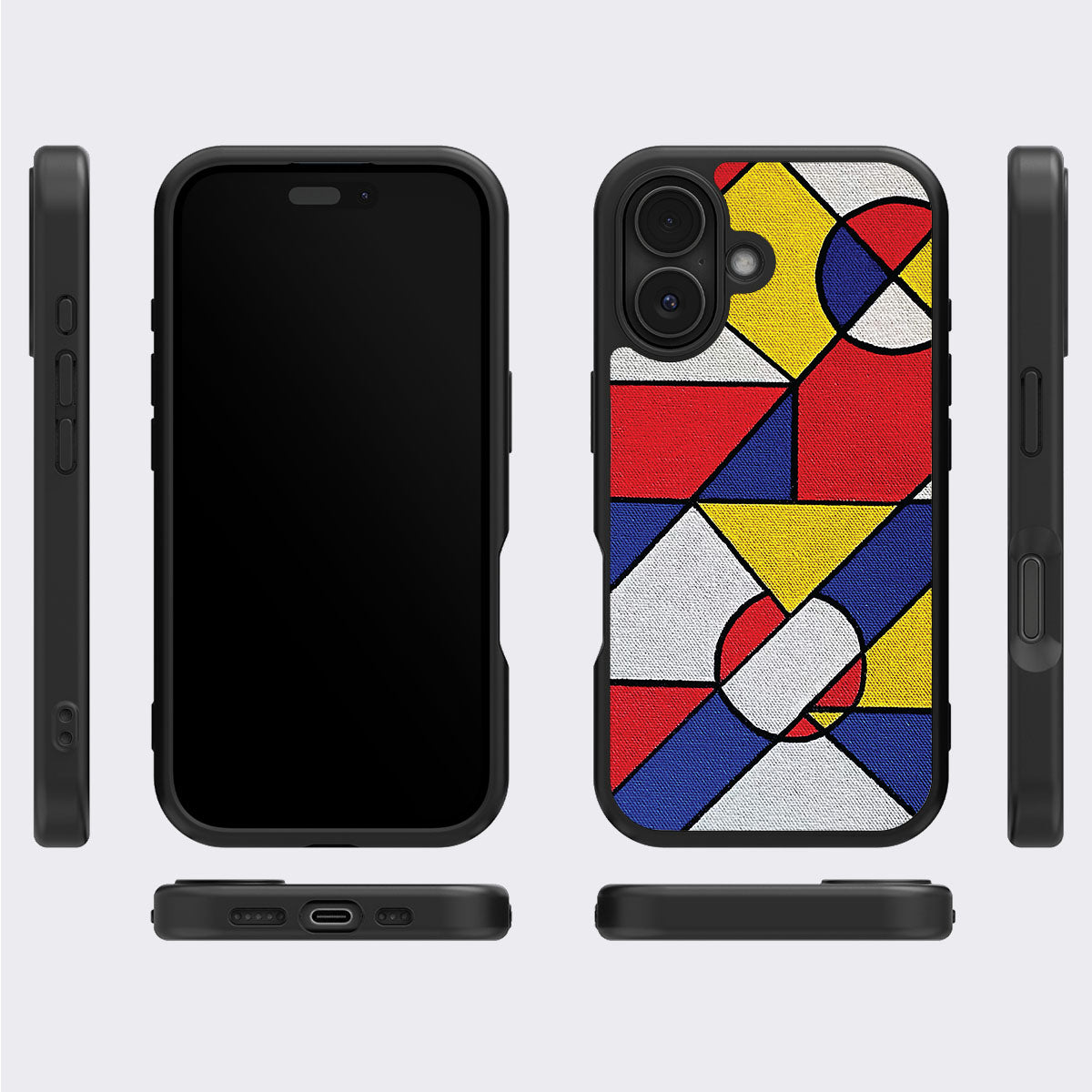Bauhaus Proper - iPhone 16 Plus Case #case type_core (magsafe), #case type_core (non magsafe)