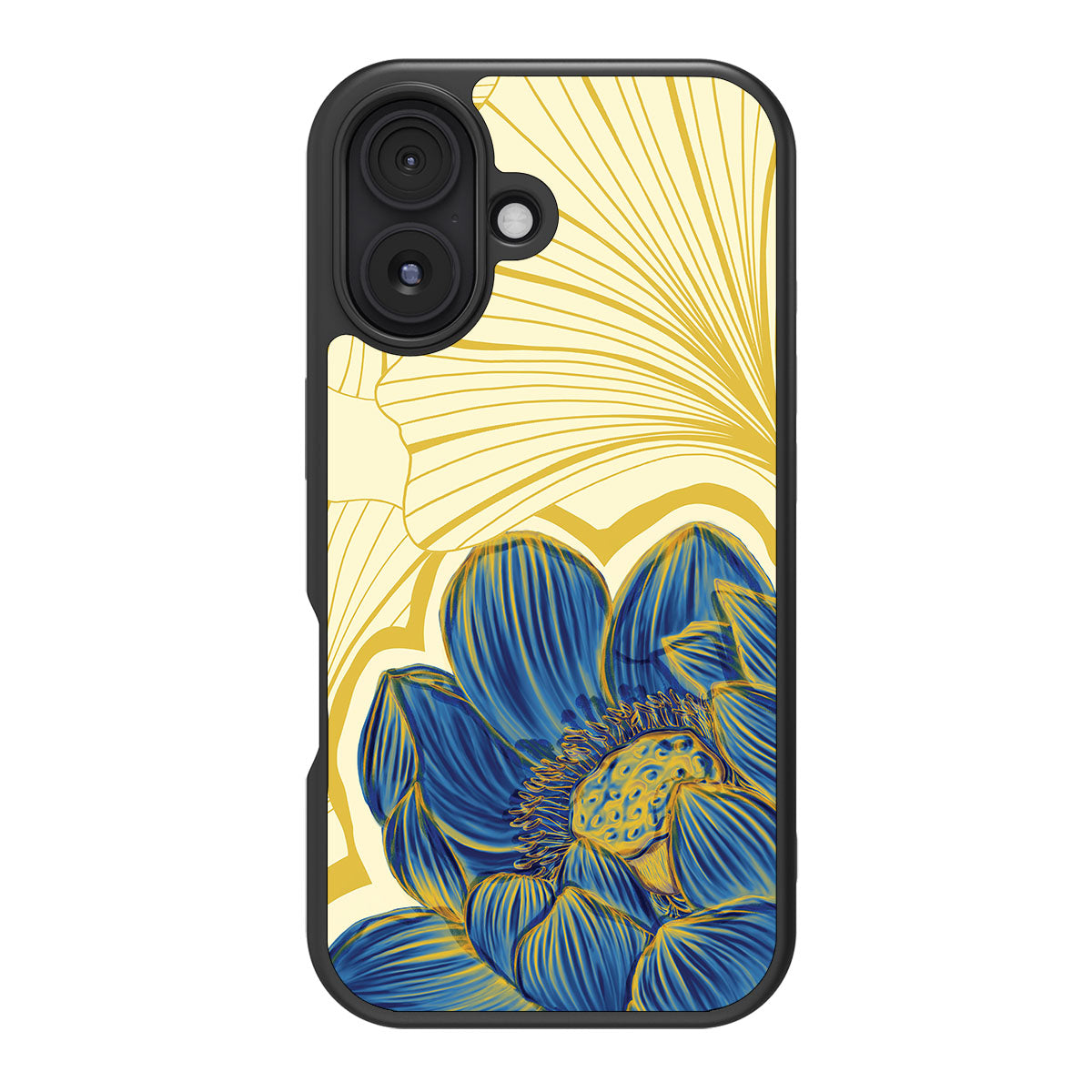 Blue Lotus - iPhone 16 Plus Case #case type_core (magsafe), #case type_core (non magsafe)