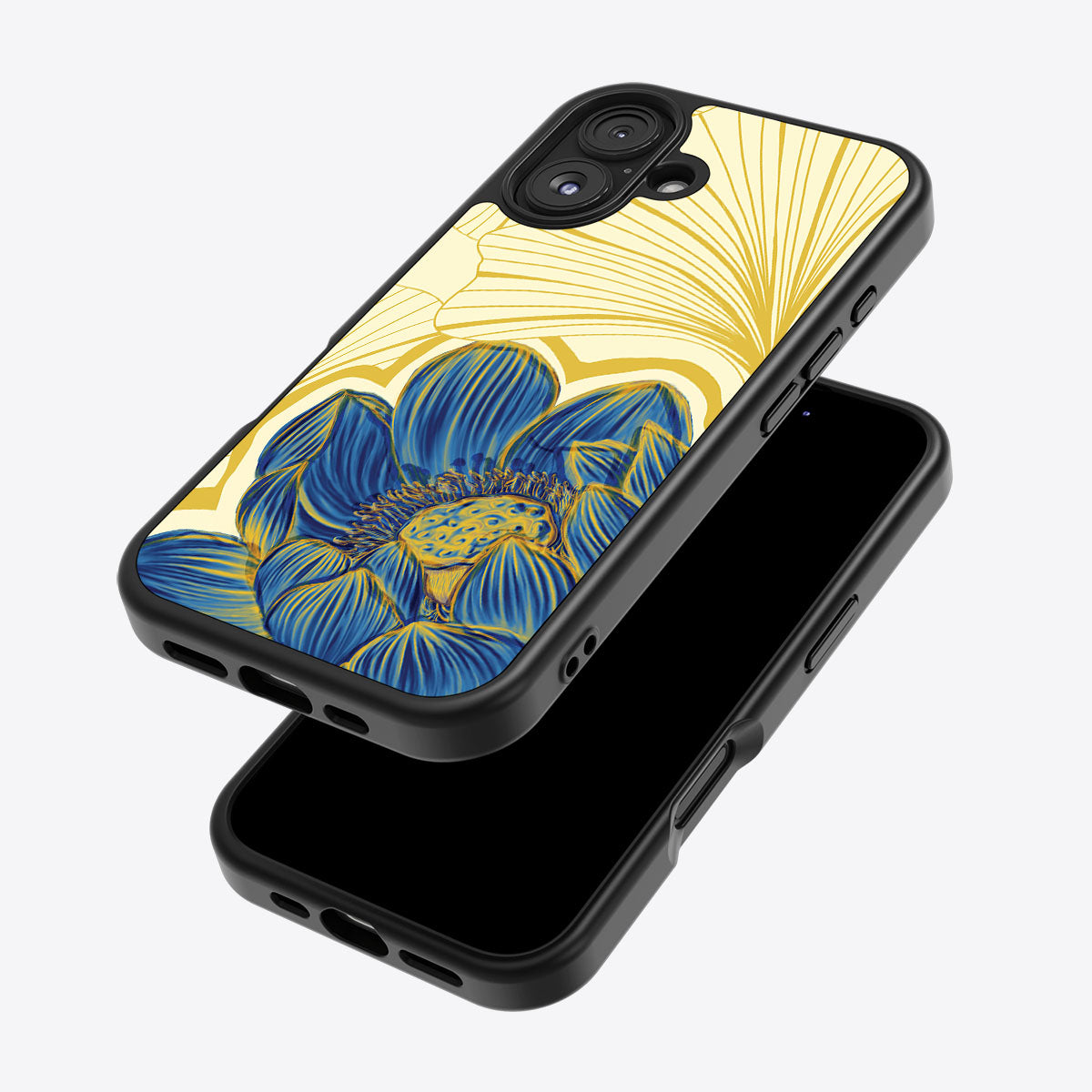 Blue Lotus - iPhone 16 Plus Case #case type_core (magsafe), #case type_core (non magsafe)