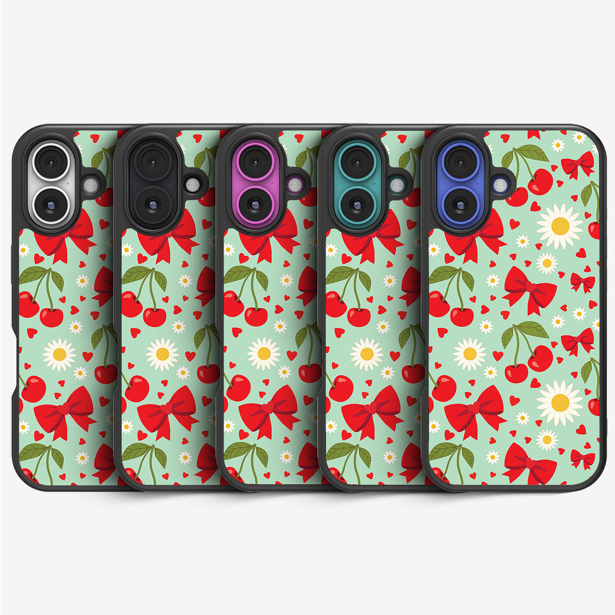 Blushing Bows - iPhone 16 Plus Case #case type_core (magsafe), #case type_core (non magsafe)