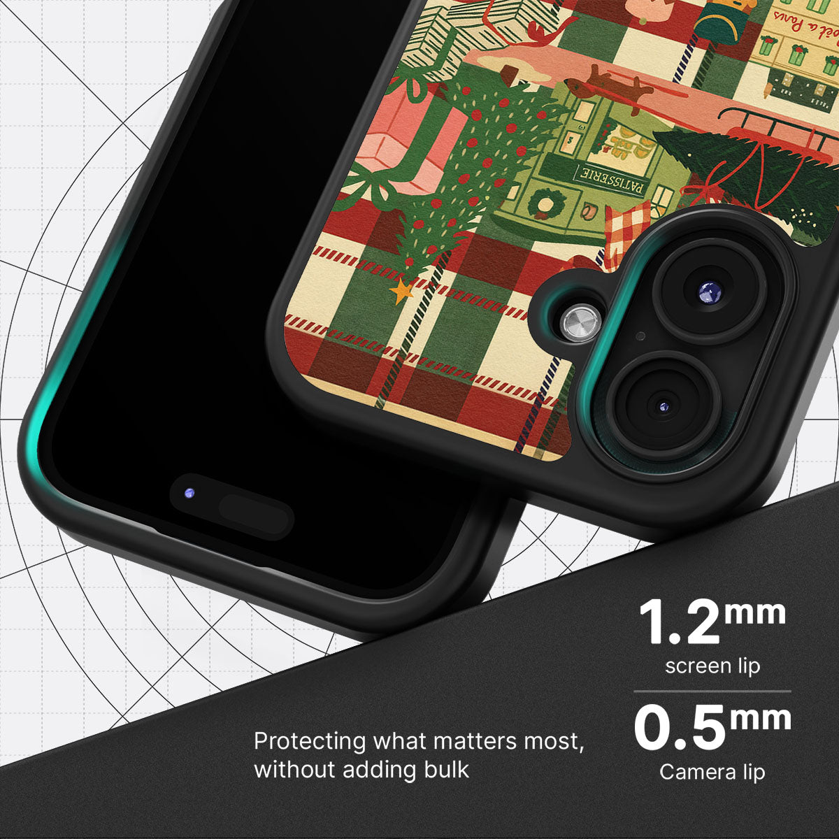 Christmas Joy - iPhone 16 Plus Case #case type_core (magsafe), #case type_core (non magsafe)