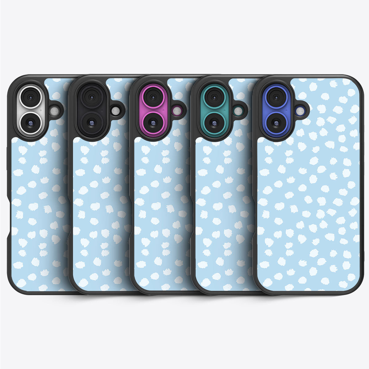 Cloud Dots - iPhone 16 Plus Case #case type_core (magsafe), #case type_core (non magsafe)
