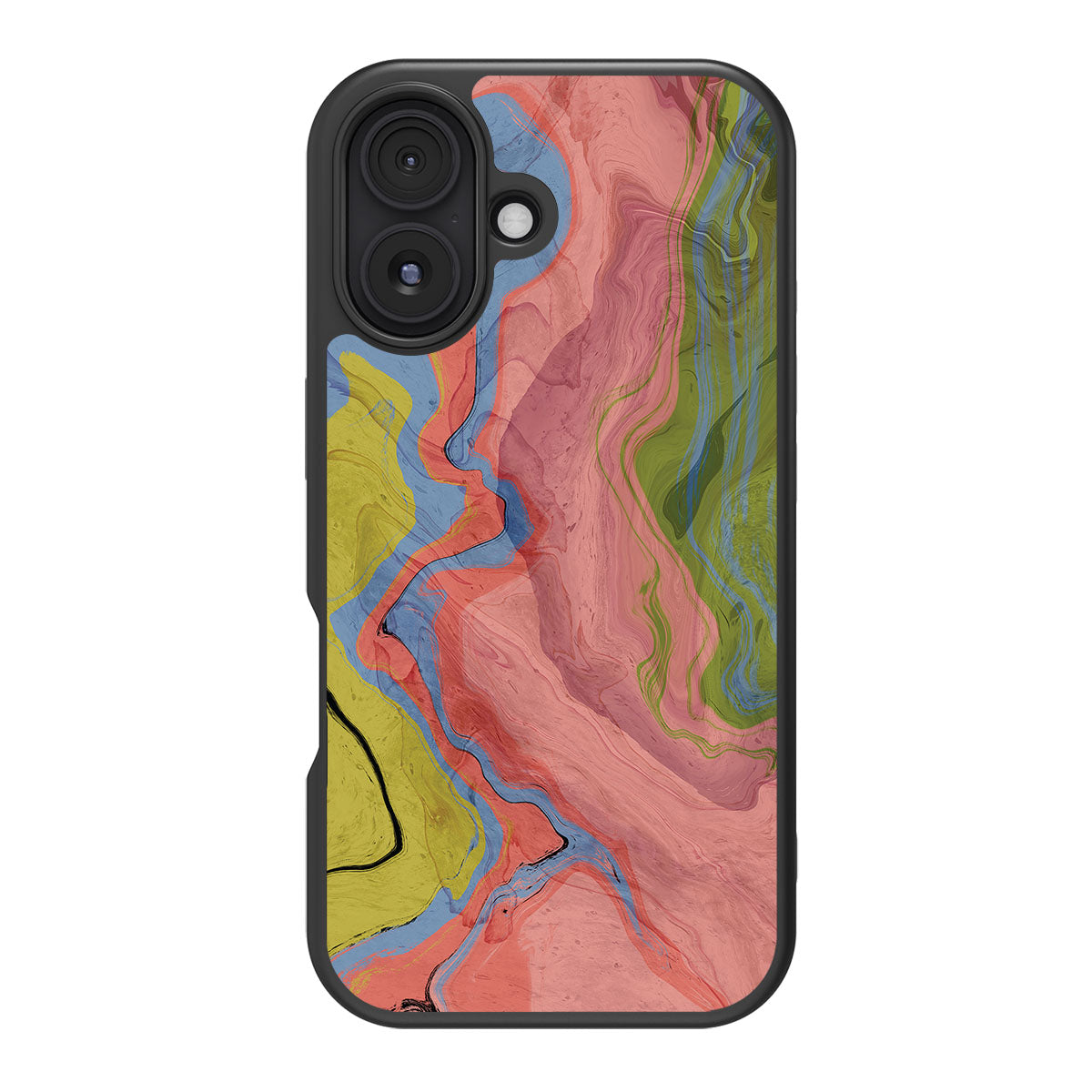 Coloured Rivers - iPhone 16 Plus Case, #case type_core (magsafe), #case type_core (non magsafe)