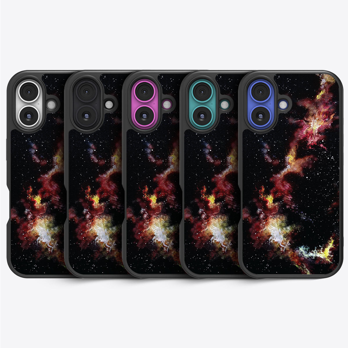 Cosmic Flare - iPhone 16 Plus Case #case type_core (magsafe), #case type_core (non magsafe)