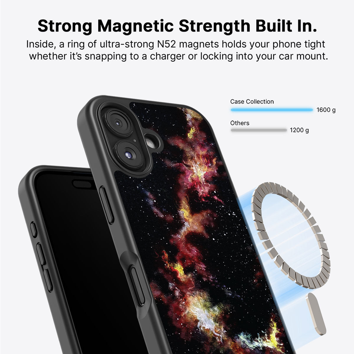 Cosmic Flare - iPhone 16 Plus Case #case type_core (magsafe)