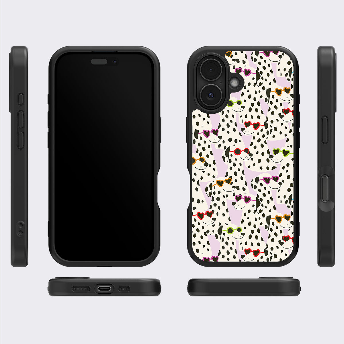 Dalmatian Dog - iPhone 16 Plus Case #case type_core (magsafe), #case type_core (non magsafe)