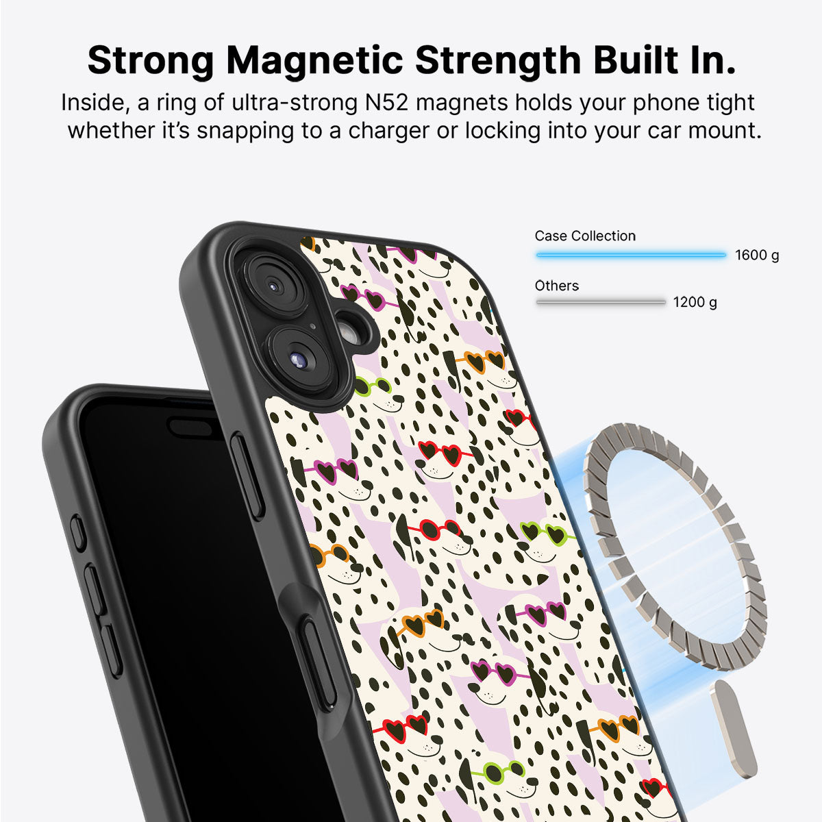 Dalmatian Dog - iPhone 16 Plus Case #case type_core (magsafe)