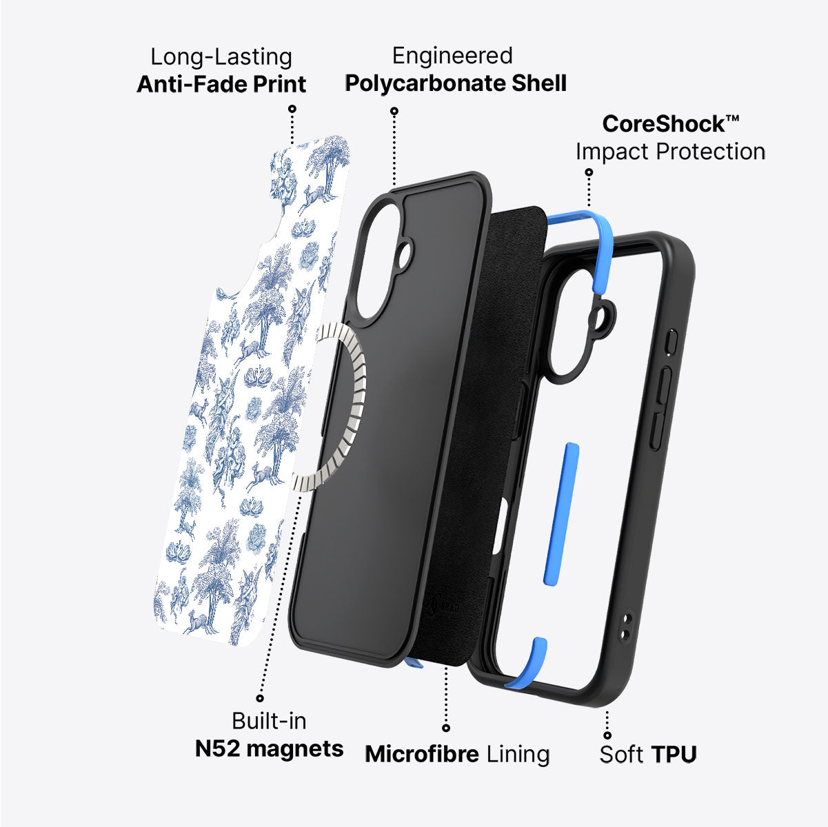 Eden Garden - iPhone 16 Plus Case #case type_core (magsafe)