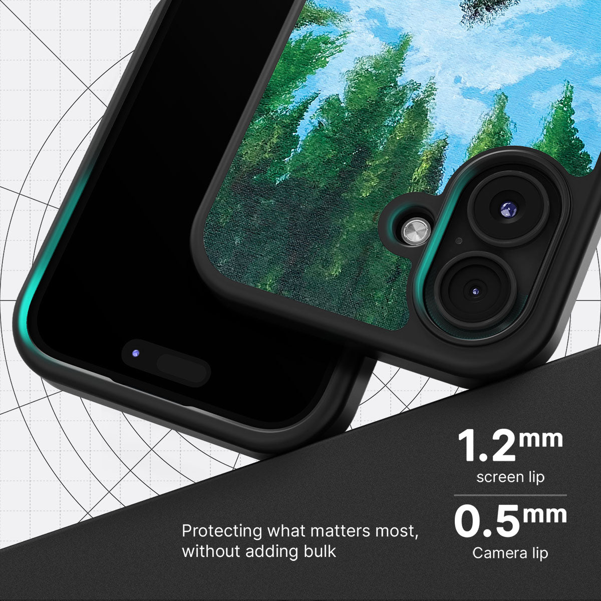 Forest Bathing - iPhone 16 Plus Case #case type_core (magsafe), #case type_core (non magsafe)
