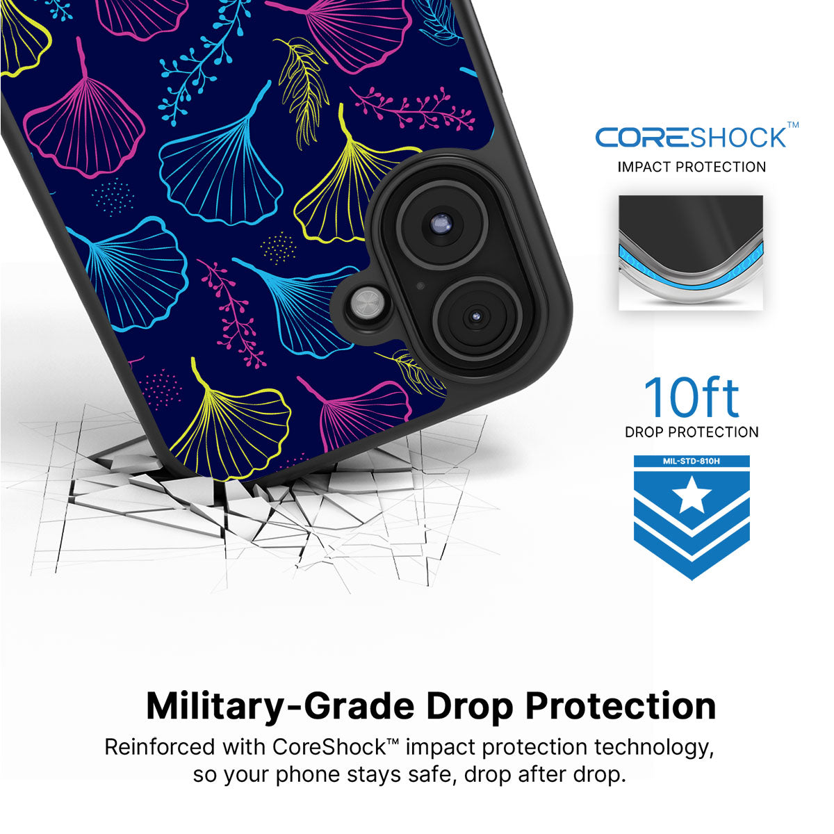 Ginkgo Biloba - iPhone 16 Plus Case #case type_core (magsafe), #case type_core (non magsafe)
