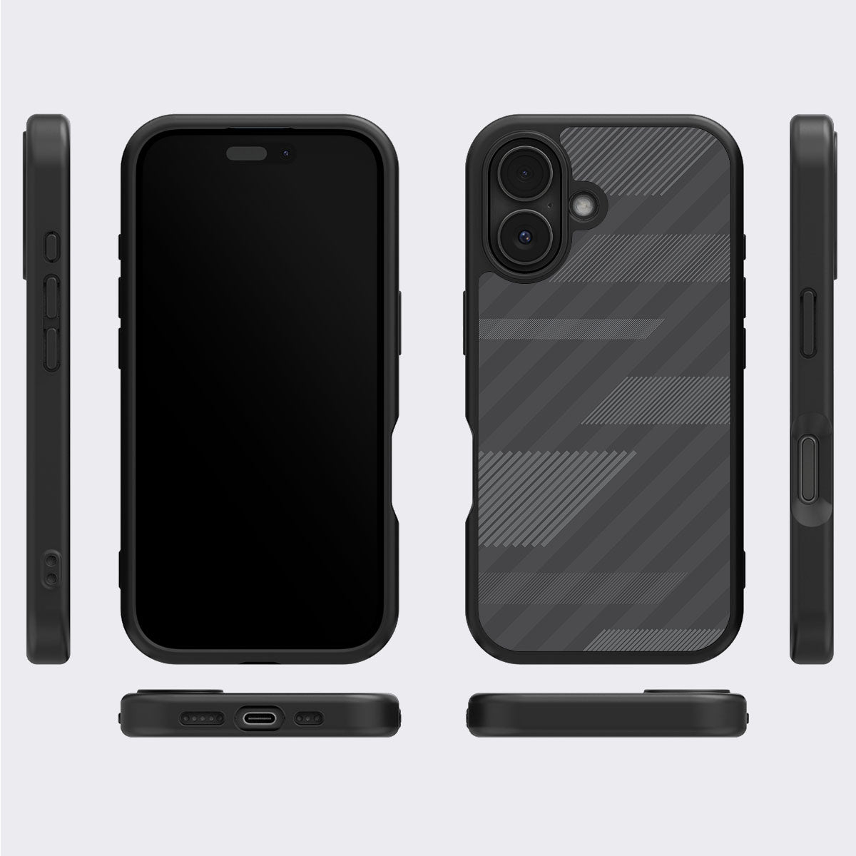 Gray Twill Play - iPhone 16 Plus Case #case type_core (magsafe), #case type_core (non magsafe)