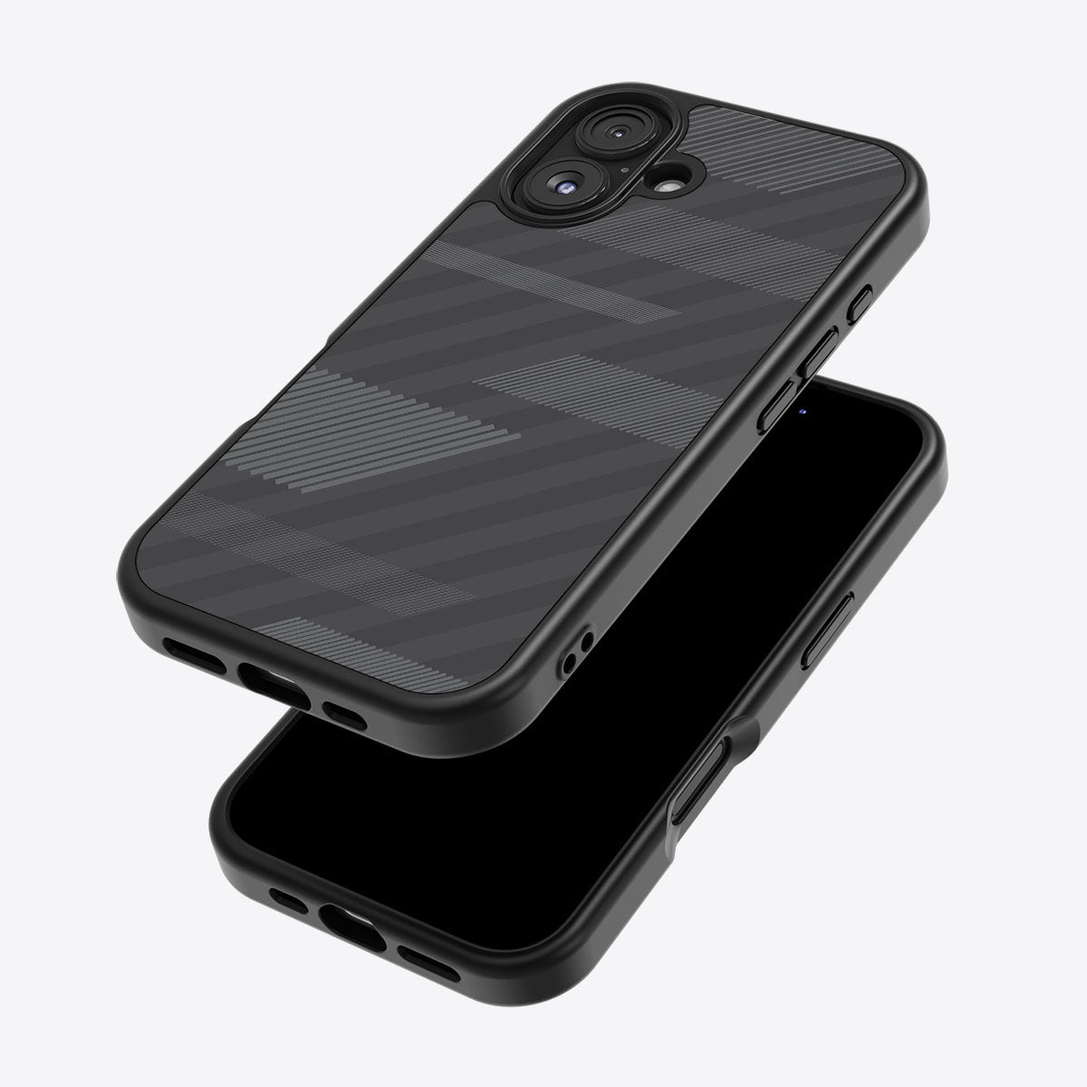 Gray Twill Play - iPhone 16 Plus Case #case type_core (magsafe), #case type_core (non magsafe)