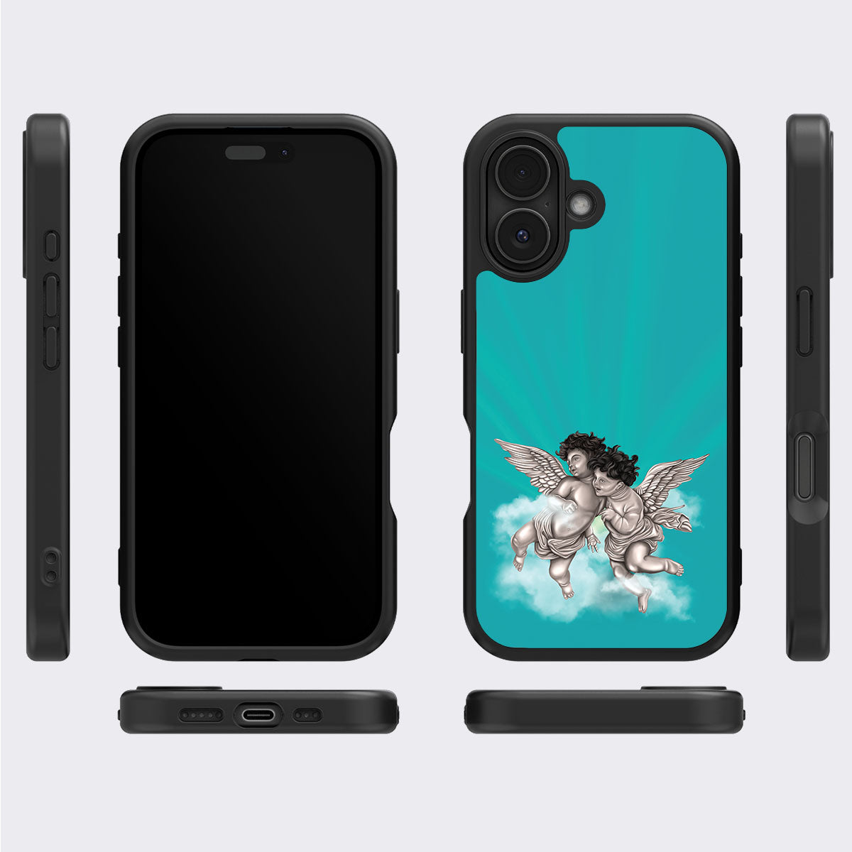 Guardian Angels - iPhone 16 Plus Case #case type_core (magsafe), #case type_core (non magsafe)