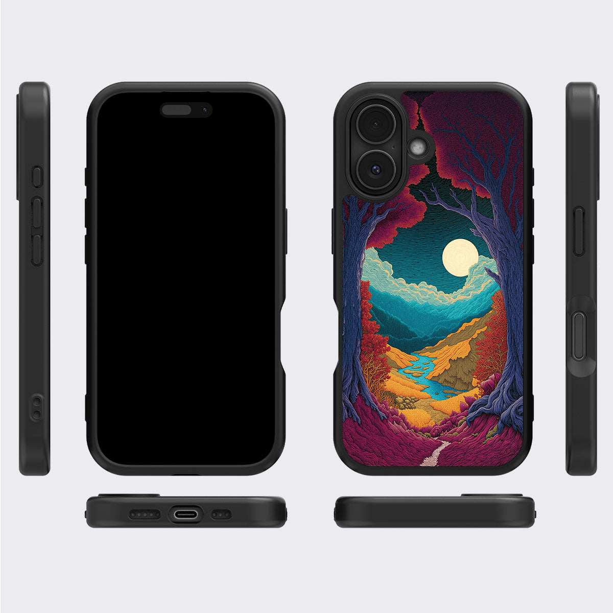 iPhone 16 Plus Case with MagSafe – Harvest Moon