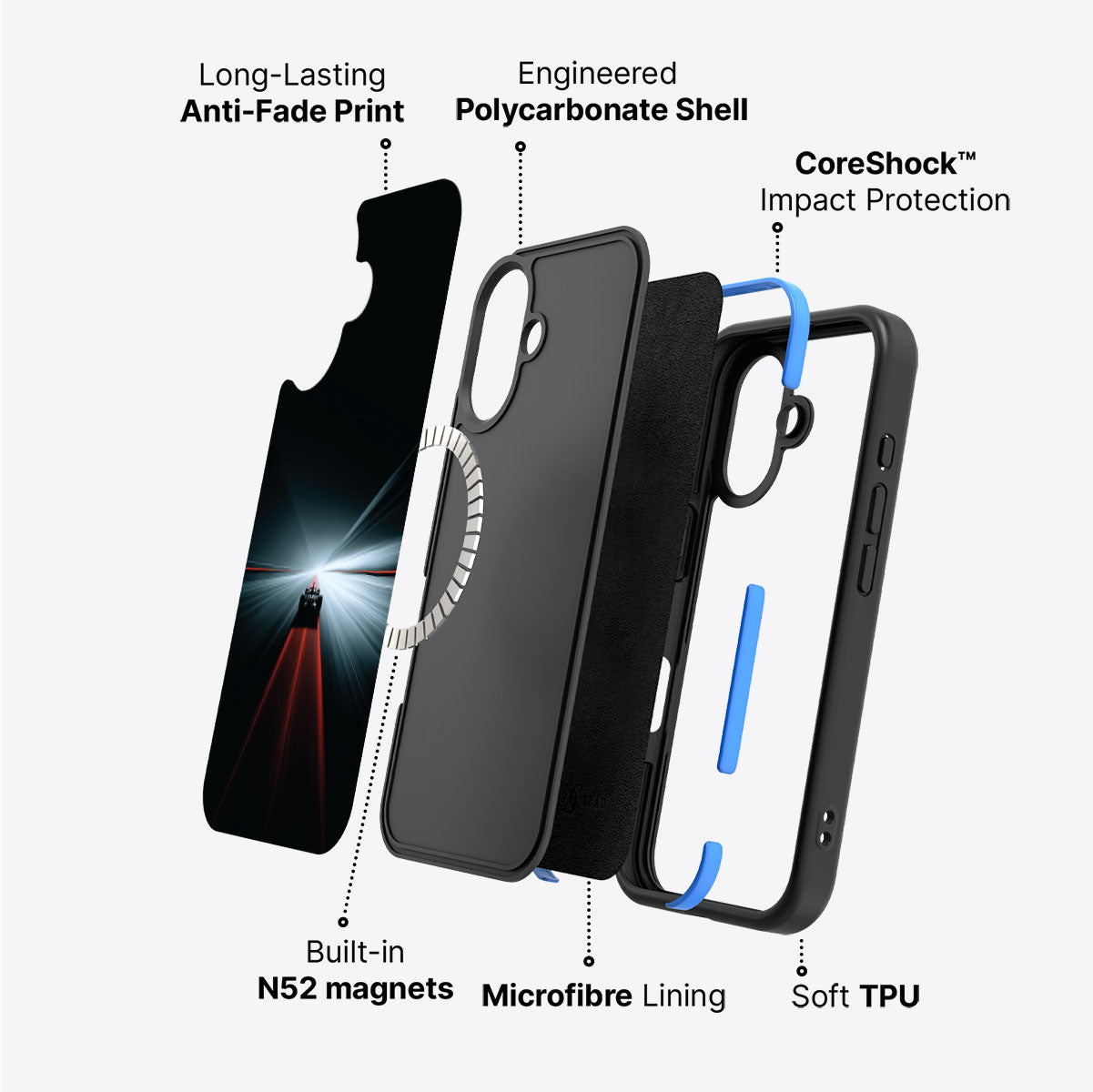 He's Flying - iPhone 16 Plus Case #case type_core (magsafe)