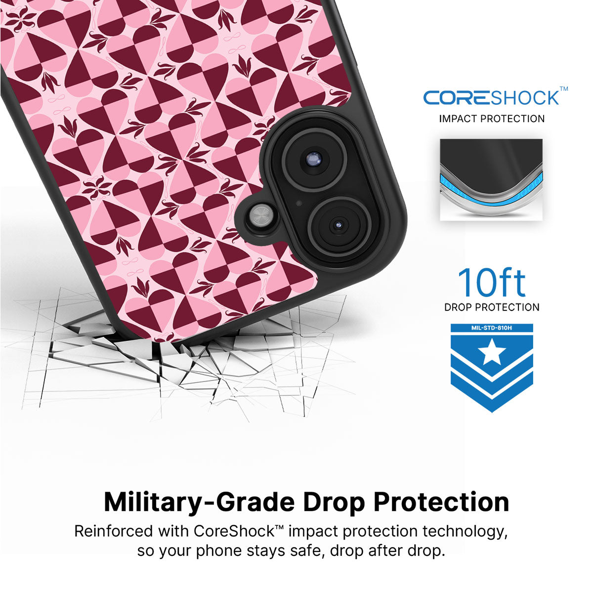Heart Matters - iPhone 16 Plus Case #case type_core (magsafe), #case type_core (non magsafe)