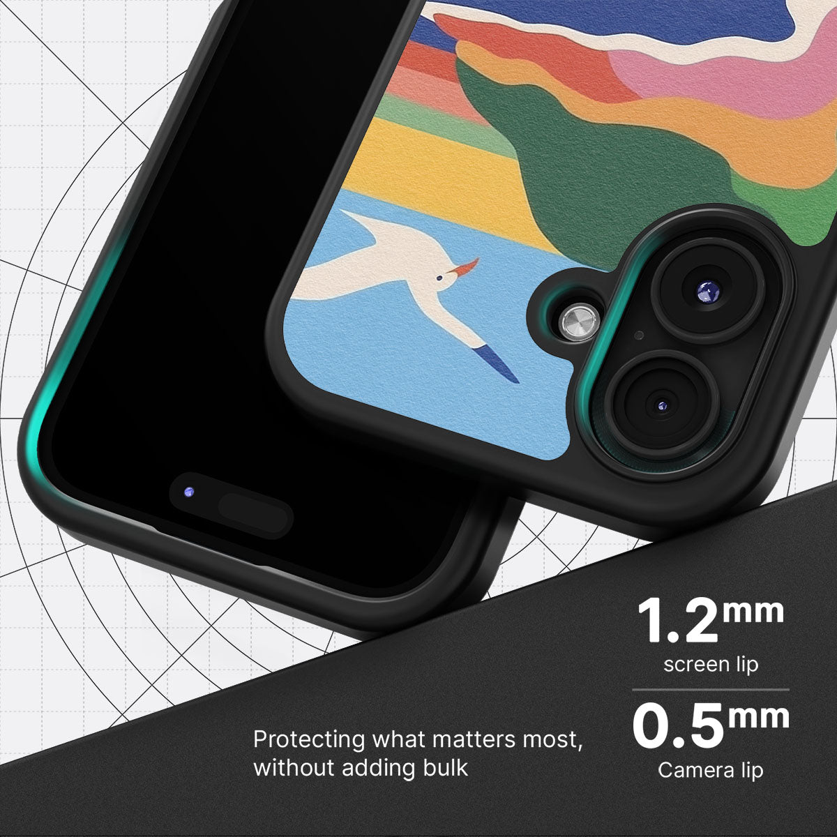 Joy Beach - iPhone 16 Plus Case #case type_core (magsafe), #case type_core (non magsafe)