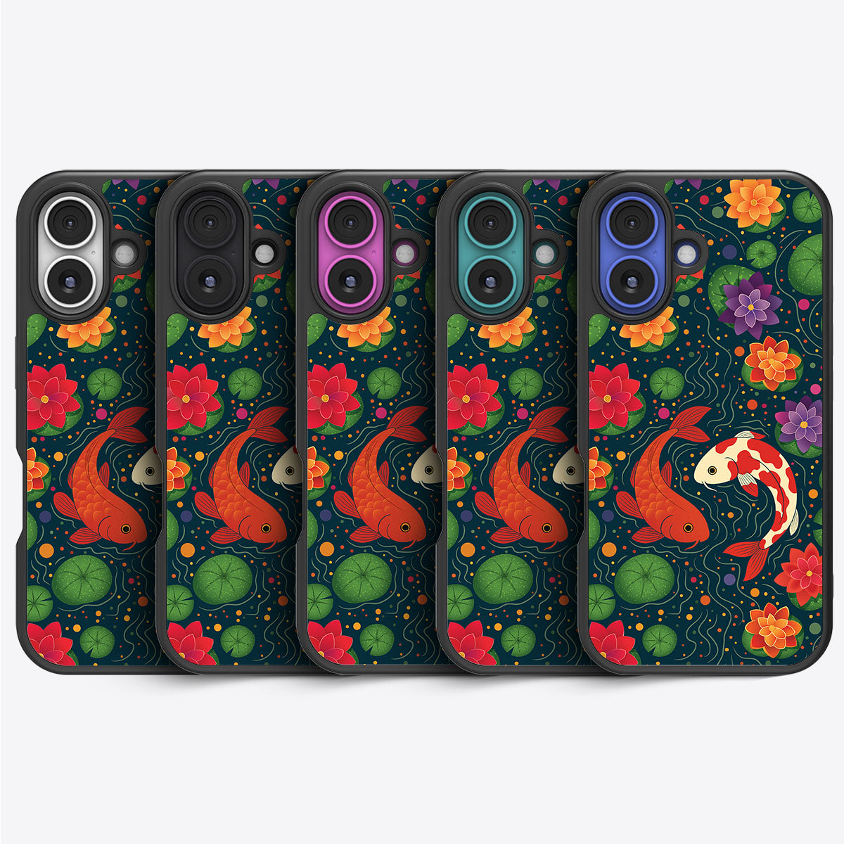 Koi Fish - iPhone 16 Plus Case #case type_core (magsafe), #case type_core (non magsafe)
