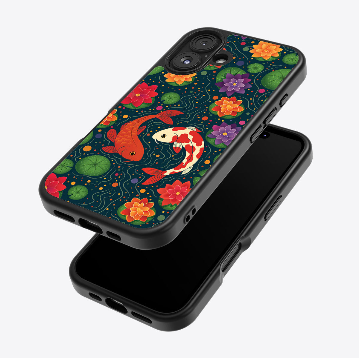 Koi Fish - iPhone 16 Plus Case #case type_core (magsafe), #case type_core (non magsafe)
