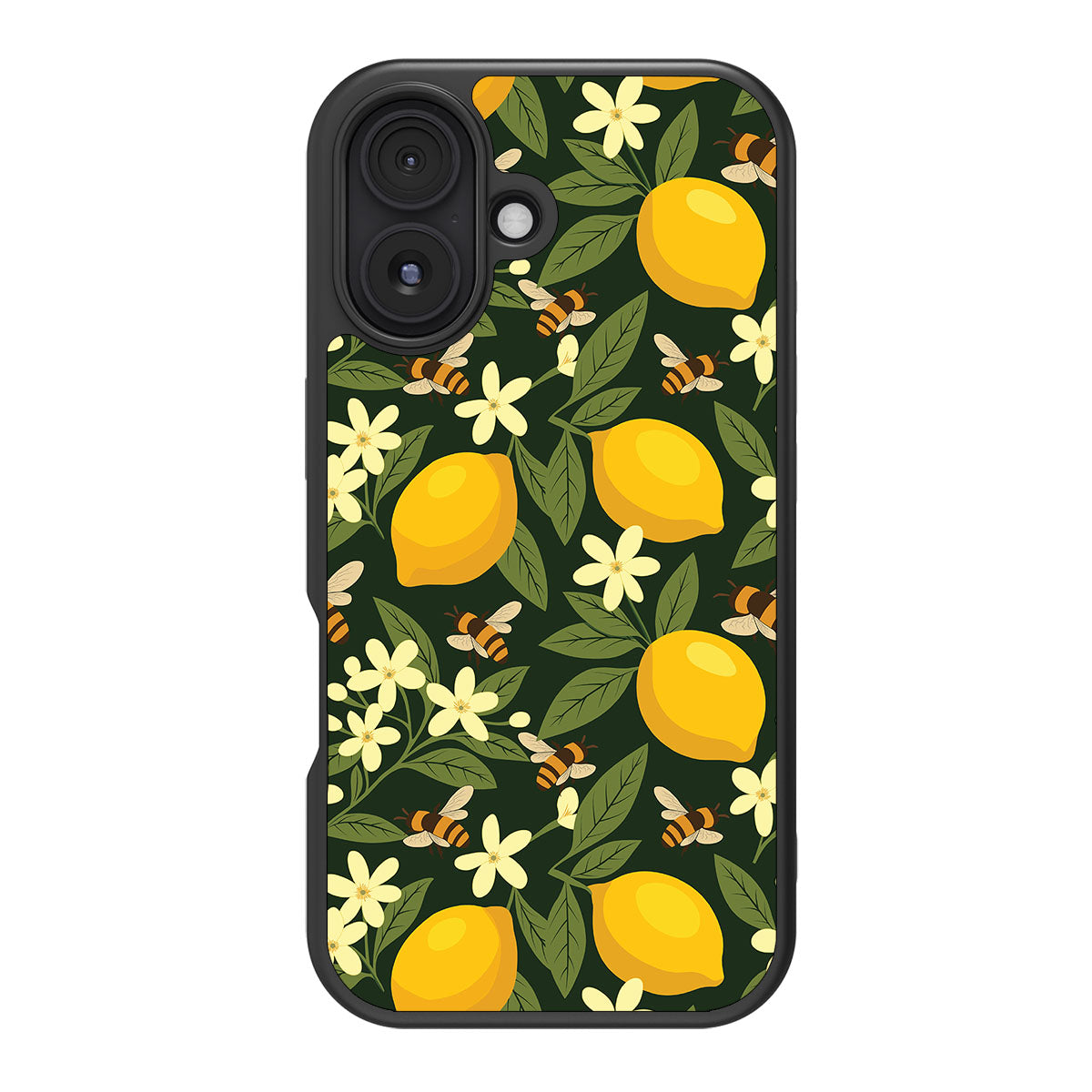 Lemon and Bees - iPhone 16 Plus Case #case type_core (magsafe), #case type_core (non magsafe)