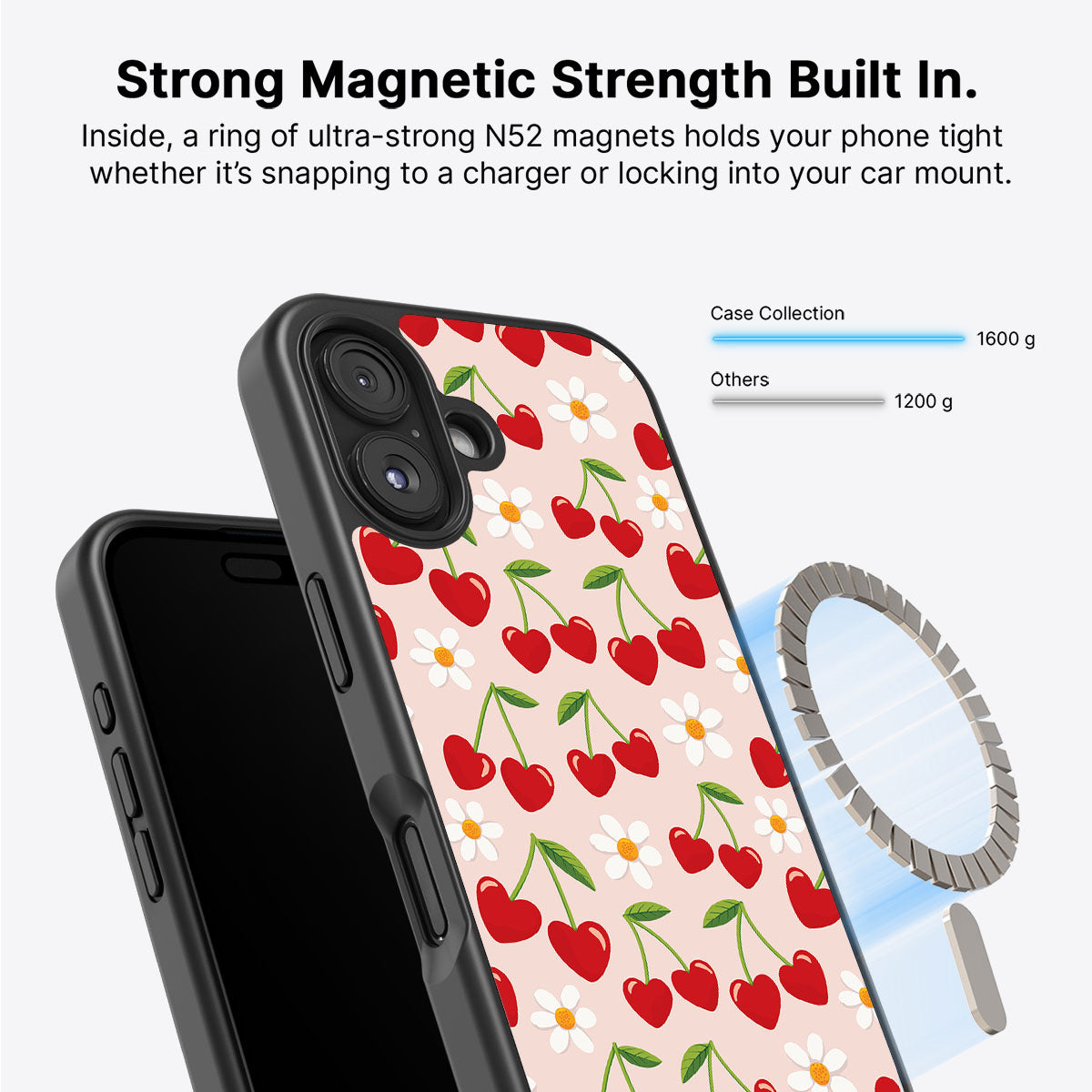 Love Cherry - iPhone 16 Plus Case #case type_core (magsafe)