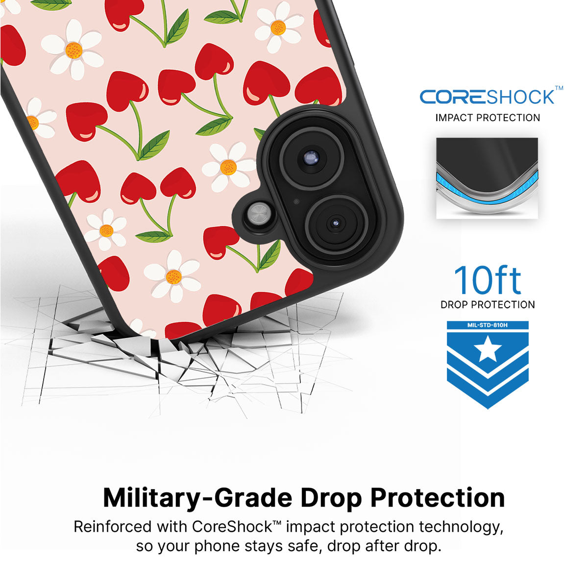 Love Cherry - iPhone 16 Plus Case #case type_core (magsafe), #case type_core (non magsafe)